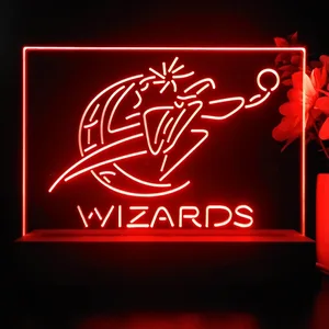 Washington Wizards Logo LED Desk Light - Legacy Edition