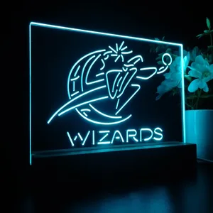Washington Wizards Logo LED Desk Light - Legacy Edition