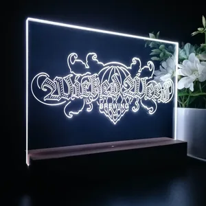 Wicked Weed Brewing Banner LED Desk Light