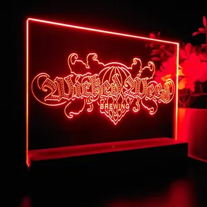 Wicked Weed Brewing Banner LED Desk Light