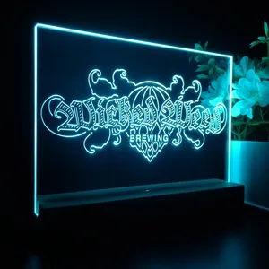 Wicked Weed Brewing Banner LED Desk Light