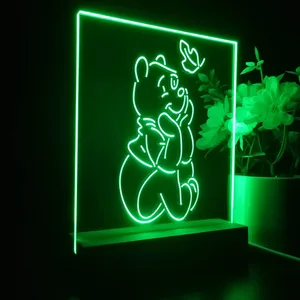 Winnie The Pooh Leaf LED Desk Light
