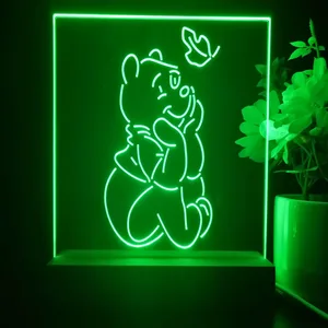 Winnie The Pooh Leaf LED Desk Light