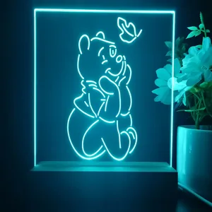 Winnie The Pooh Leaf LED Desk Light