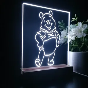 Winnie The Pooh Plain LED Desk Light