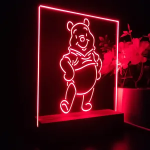 Winnie The Pooh Plain LED Desk Light