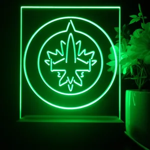 Winnipeg Jets Logo 1 LED Desk Light