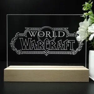 World Of Warcraft LED Desk Light