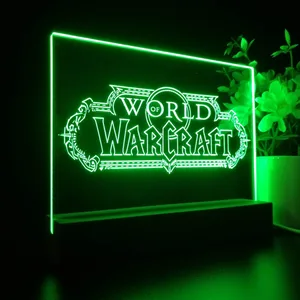 World Of Warcraft LED Desk Light