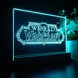 World Of Warcraft LED Desk Light