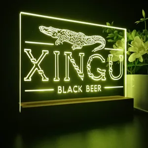 Xingu Black Beer Croc LED Desk Light