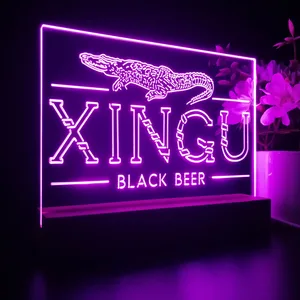 Xingu Black Beer Croc LED Desk Light