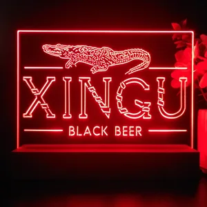 Xingu Black Beer Croc LED Desk Light