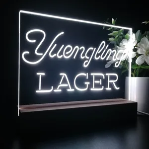 Yuengling Lager Banner LED Desk Light
