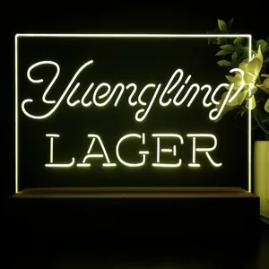 Yuengling Lager Banner LED Desk Light