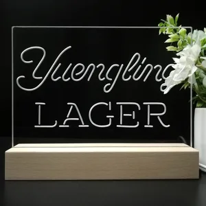 Yuengling Lager Banner LED Desk Light