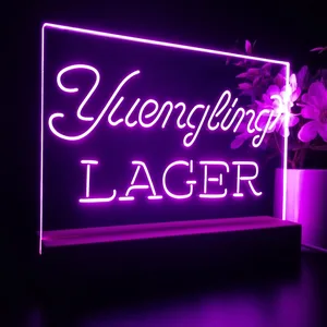Yuengling Lager Banner LED Desk Light