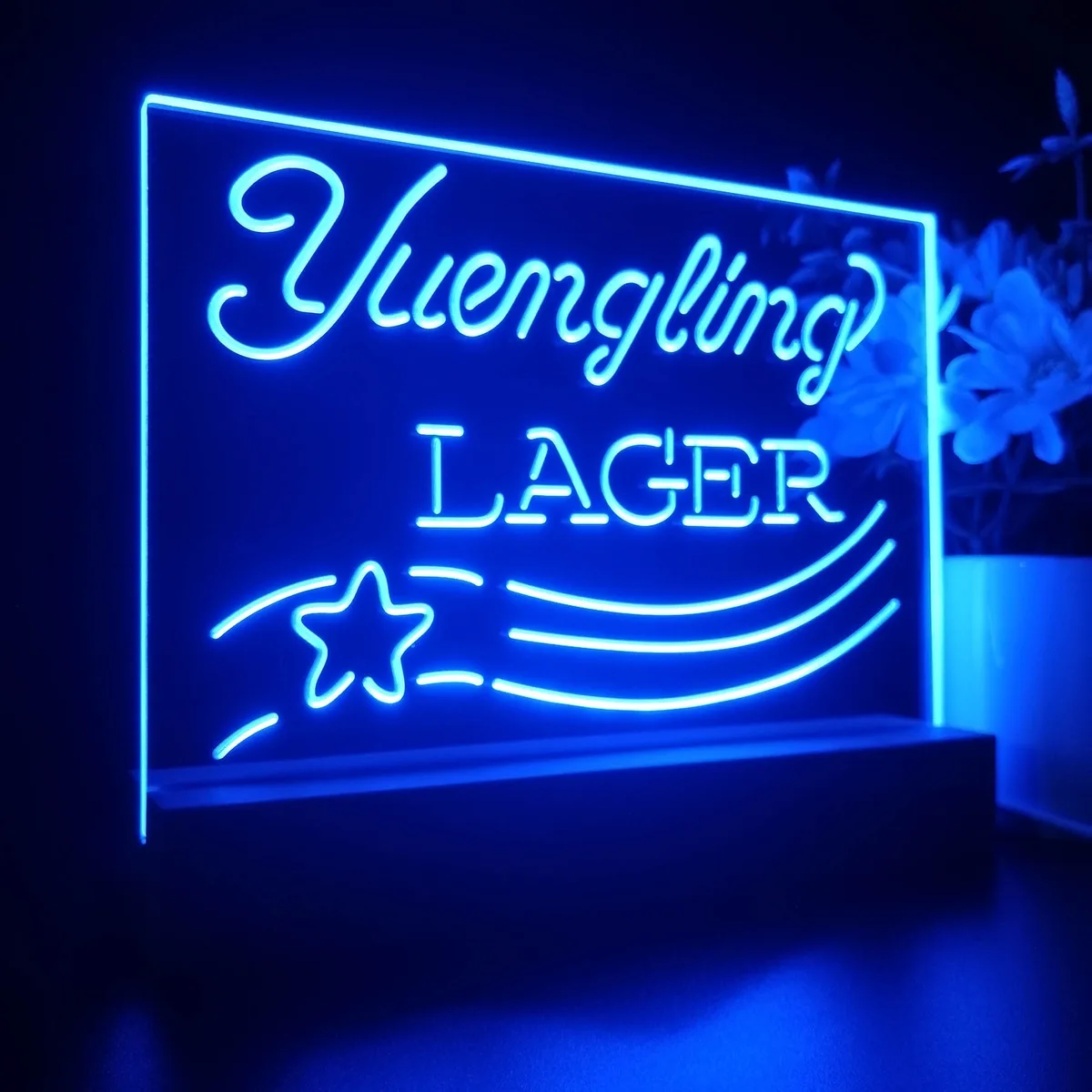 Yuengling Lager Vintage Logo LED Desk Light