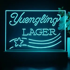 Yuengling Lager Vintage Logo LED Desk Light