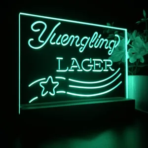 Yuengling Lager Vintage Logo LED Desk Light