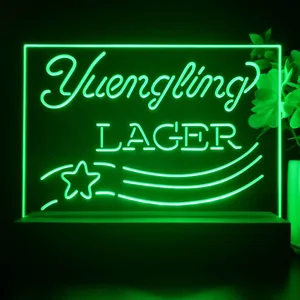 Yuengling Lager Vintage Logo LED Desk Light