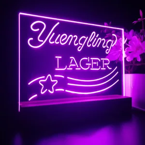 Yuengling Lager Vintage Logo LED Desk Light