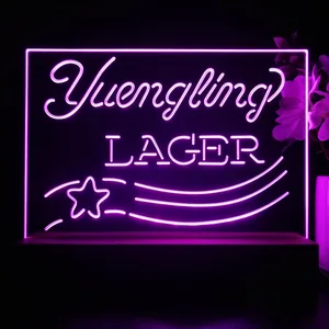 Yuengling Lager Vintage Logo LED Desk Light