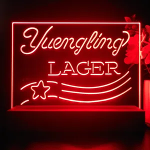 Yuengling Lager Vintage Logo LED Desk Light