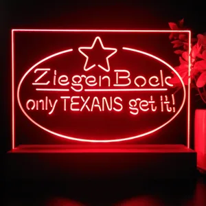 Ziegenbock Only Texans Get it LED Desk Light