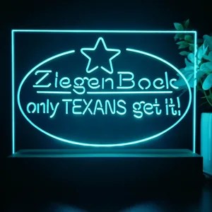 Ziegenbock Only Texans Get it LED Desk Light
