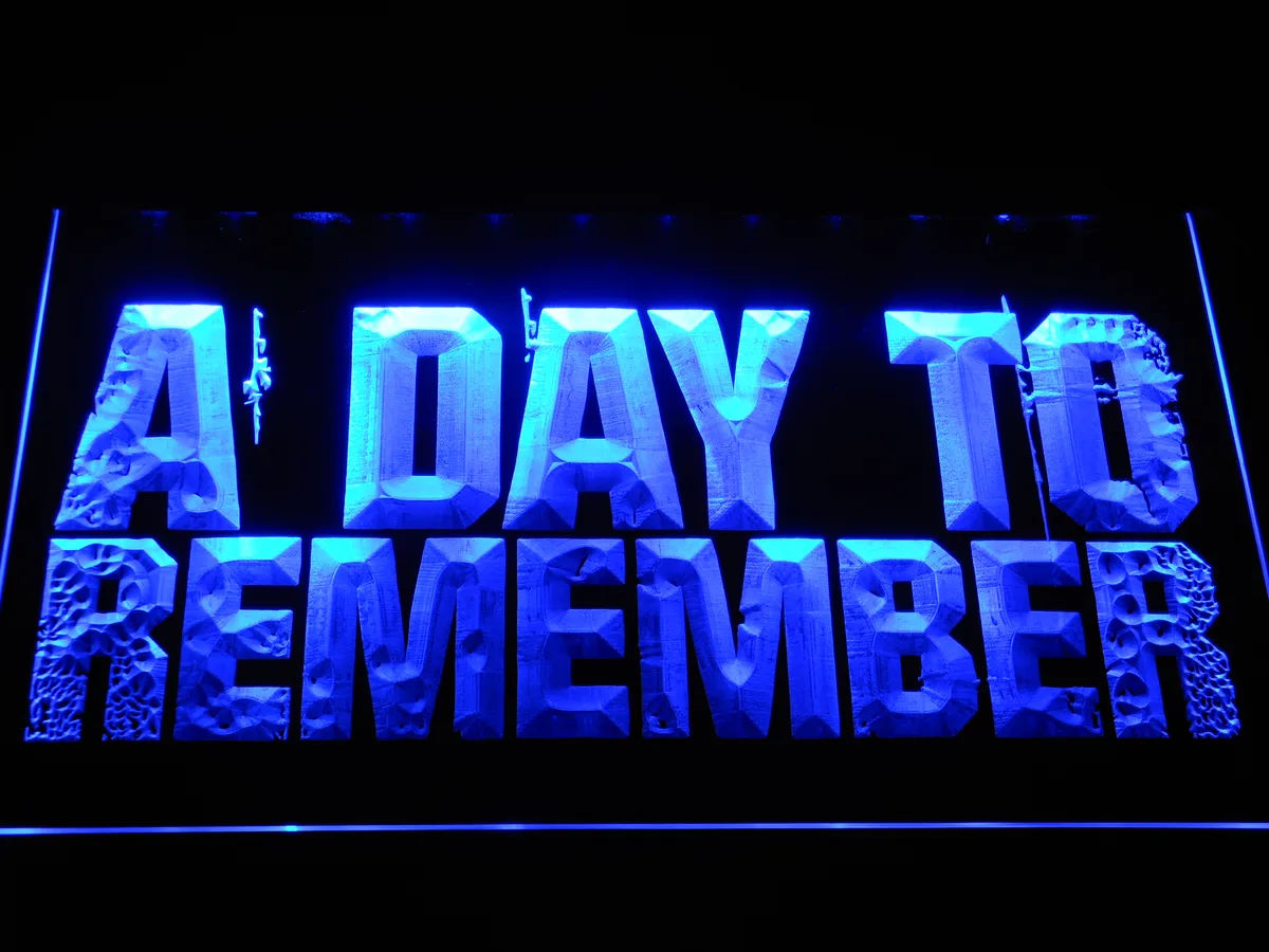 A Day to Remember LED Neon Sign