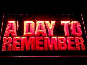 A Day to Remember LED Neon Sign