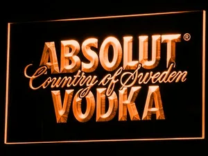 Absolut Vodka LED Neon Sign