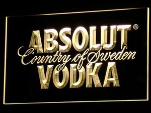 Absolut Vodka LED Neon Sign
