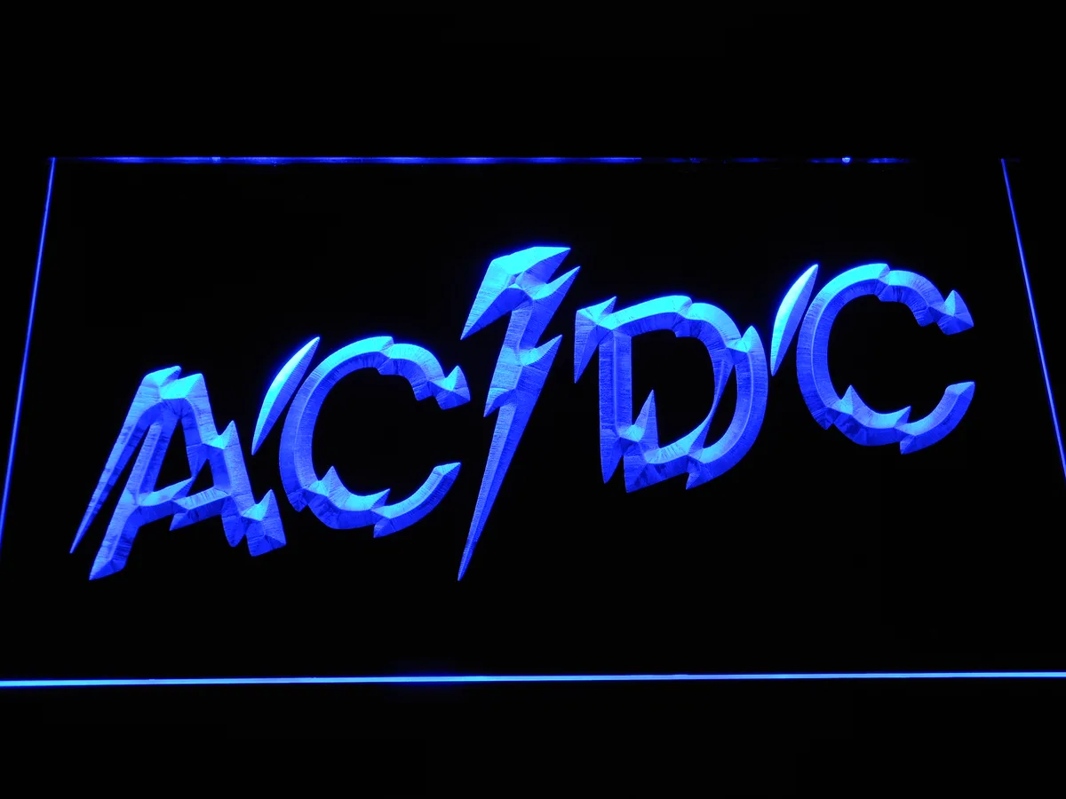 AC/DC Powerage LED Neon Sign