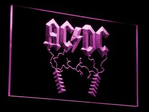 AC/DC Thunderstruck LED Neon Sign