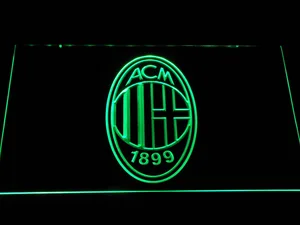 AC Milan Crest LED Neon Sign
