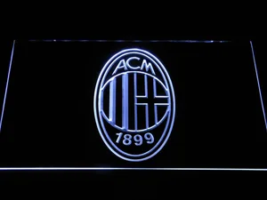 AC Milan Crest LED Neon Sign