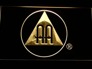 Alcoholics Anonymous AA Logo LED Neon Sign