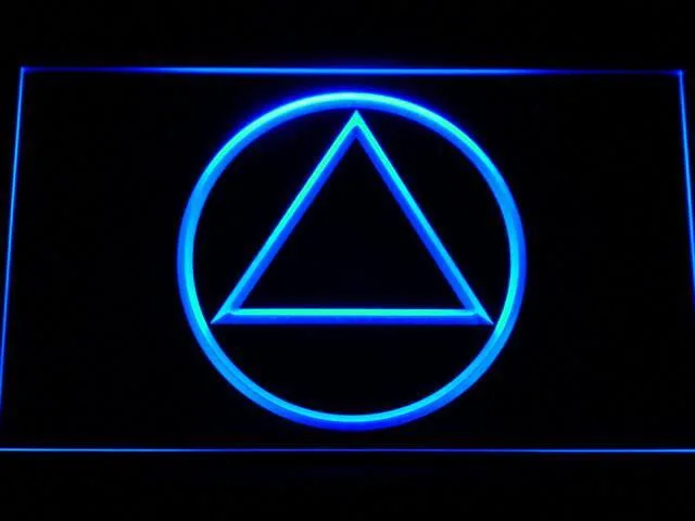 Alcoholics Anonymous LED Neon Sign