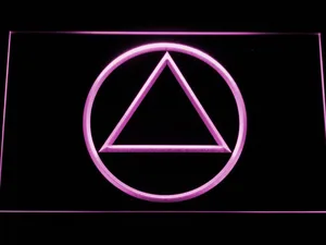 Alcoholics Anonymous LED Neon Sign