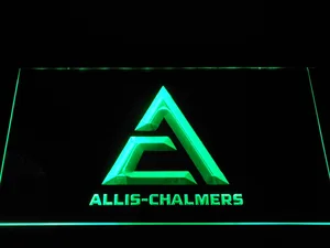 Allis-Chalmers Triangle Logo LED Neon Sign