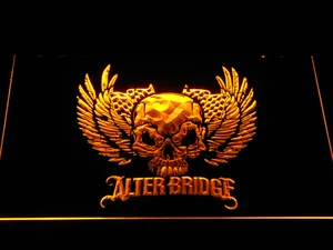 Alter Bridge Skull LED Neon Sign