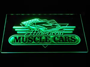 American Muscle Cars LED Neon Sign