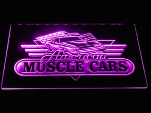 American Muscle Cars LED Neon Sign
