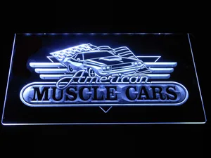American Muscle Cars LED Neon Sign
