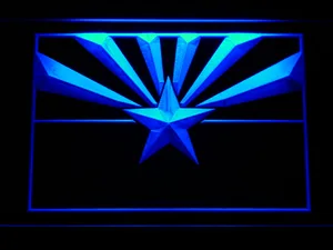 Arizona Cardinals Flag LED Neon Sign