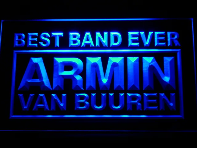 Armin Van Buuren Best Band Ever LED Neon Sign
