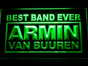 Armin Van Buuren Best Band Ever LED Neon Sign