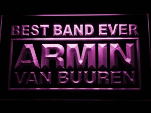 Armin Van Buuren Best Band Ever LED Neon Sign